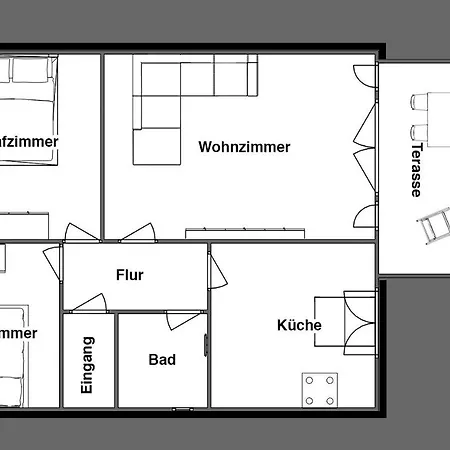 Ferienwohnung Gooss Cuxhaven Buitenkant foto